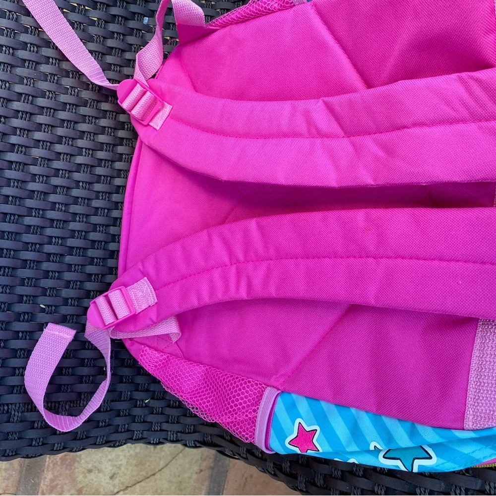 LOL Surprise Adorable Pink Lrg Backpack w/Small Round Lunchbag/Pouch NWOT💓